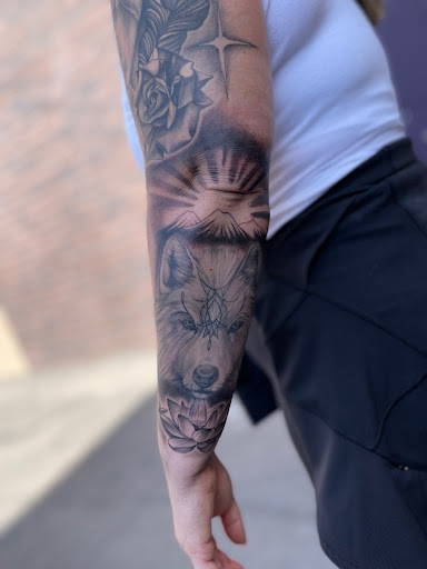 Explore dexter tattoo ideas, creative tattoo ideas in Peoria, available at Modern Ink Tattoo