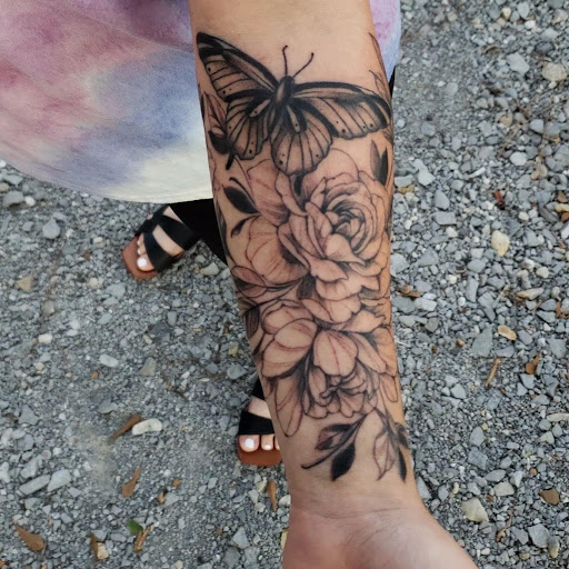 Explore hockey tattoo ideas, creative tattoo ideas in Covington, available at Covington Tattoo Emporium
