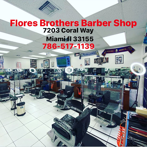 Barber Shop «Flores Brothers Barber Shop», reviews and photos, 7203 SW 24th St, Miami, FL 33155, USA