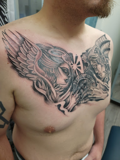 Explore tattoo ideas for a name, creative tattoo ideas in Charlotte, available at Tattoos by Jamison