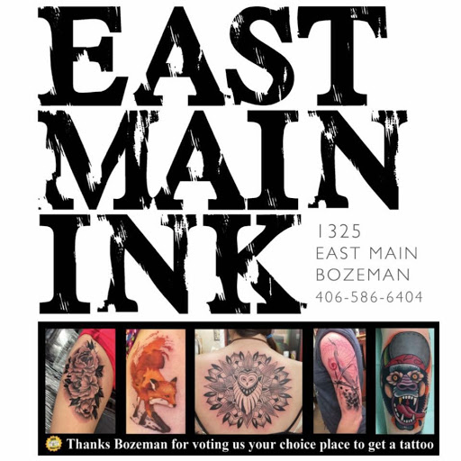 Tattoo Shop «East Main Ink | A Bozeman Tattoo Shop», reviews and photos, 1325 E Main St, Bozeman, MT 59715, USA
