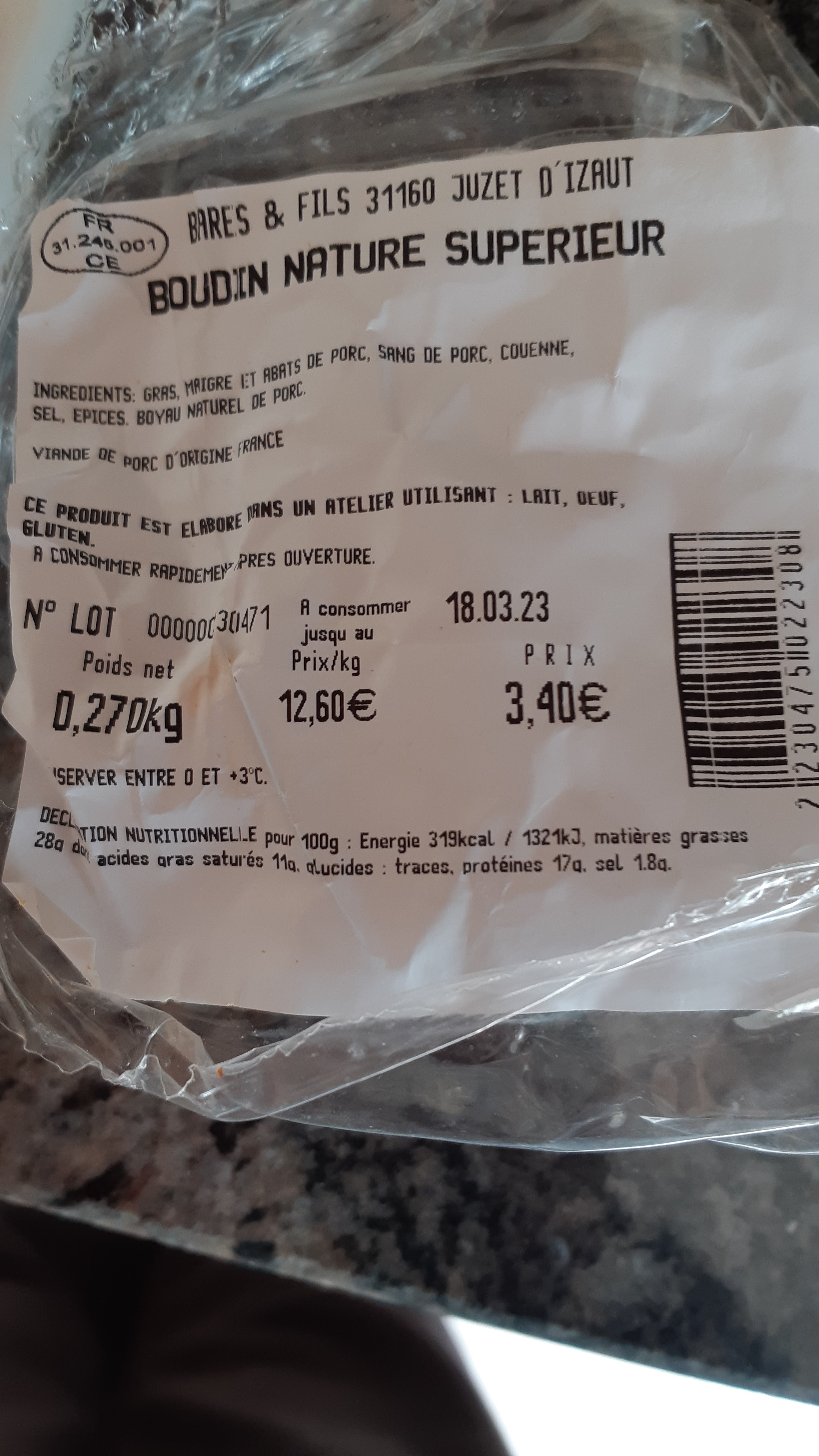 Photo n° 1 de l'avis de JANNO-CLEMENT.a fait le 08/03/2023 à 12:13