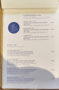 Carte du Chiso Kitchen à Nuremberg