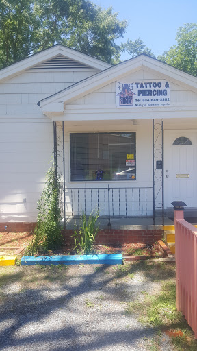 Explore candyman tattoo ideas, creative tattoo ideas in Montgomery, available at House of Ink- Tattoos and Piercing