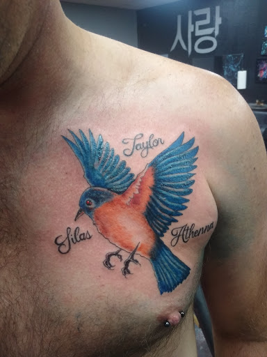 Explore men tattoo ideas shoulder, creative tattoo ideas in Las Vegas, available at Las Vegas Tattoo Collective, LLC