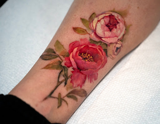 Explore peck tattoo ideas, creative tattoo ideas in Philadelphia, available at Central Tattoo Studio