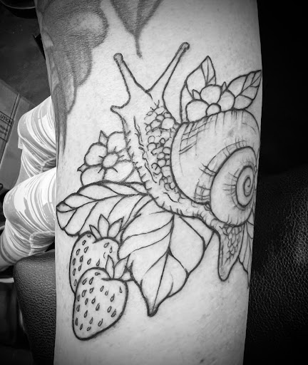 Explore corgi tattoo ideas, creative tattoo ideas in Albuquerque, available at Dark Mark Arts