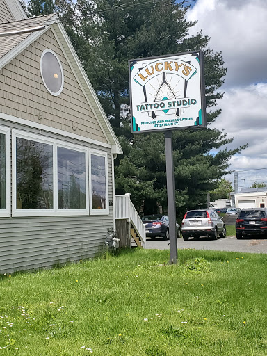 Explore parrot tattoo ideas, creative tattoo ideas in Easthampton, available at Luckys Tattoo Studio