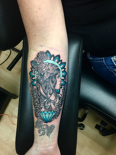 Explore k tattoo ideas, creative tattoo ideas in Anniston, available at Infinity Ink