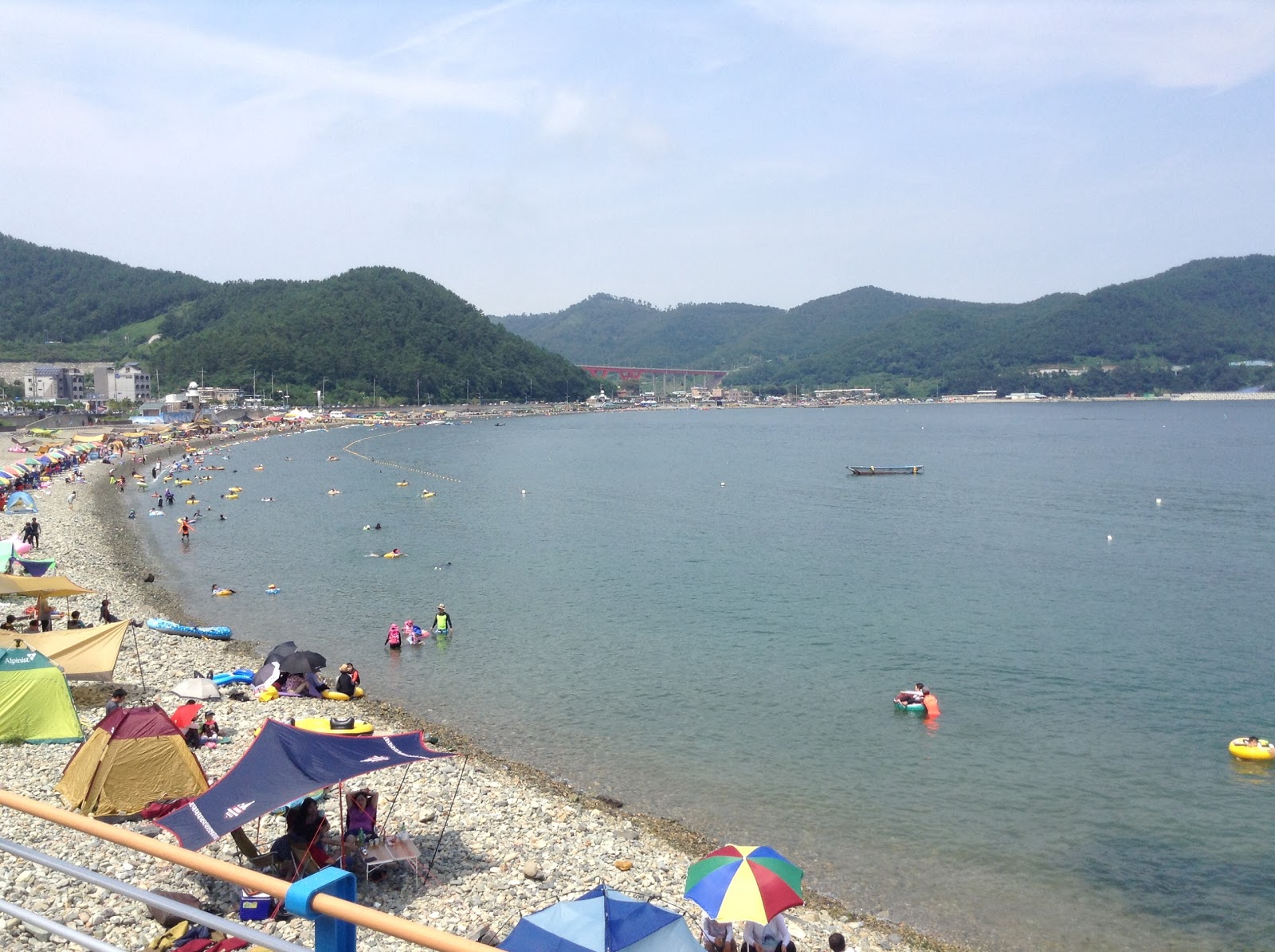 Foto de Nongso Beach con gran bahía