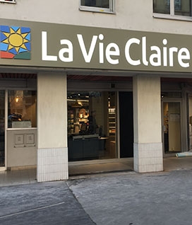 Magasin d'alimentation bio La Vie Claire Lyon