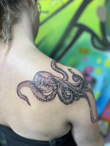 Explore celtic tattoo sleeve ideas, creative tattoo ideas in Lansing, available at Luckys Tattoos