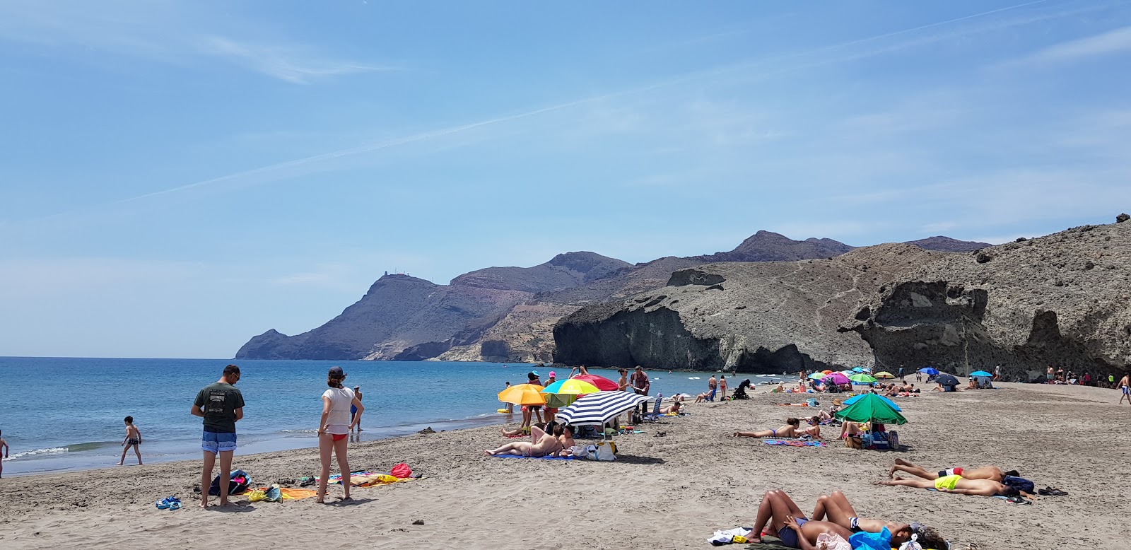 Foto de Playa Monsul zona salvaje