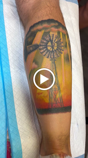 Explore floral tattoo filler ideas, creative tattoo ideas in Sioux City, available at Inkspired Atelier