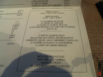 Restaurant L'Odyssée à Deauville (le menu)