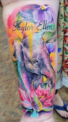 Explore scissor tattoo ideas, creative tattoo ideas in Fort Worth, available at Voodoo Lounge Tattoo and Piercing Studio