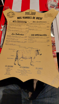 Menu / carte de Restaurant La Boucherie à Tours