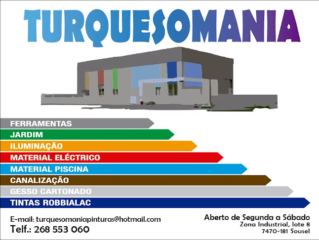 Avaliações doTurquesomania Lda em Sousel - Loja