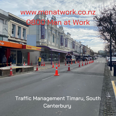 Men at Work Traffic Management South Canterbury
