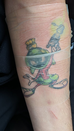 Explore silly goose tattoo ideas, creative tattoo ideas in Beaverton, available at Tattoo 42