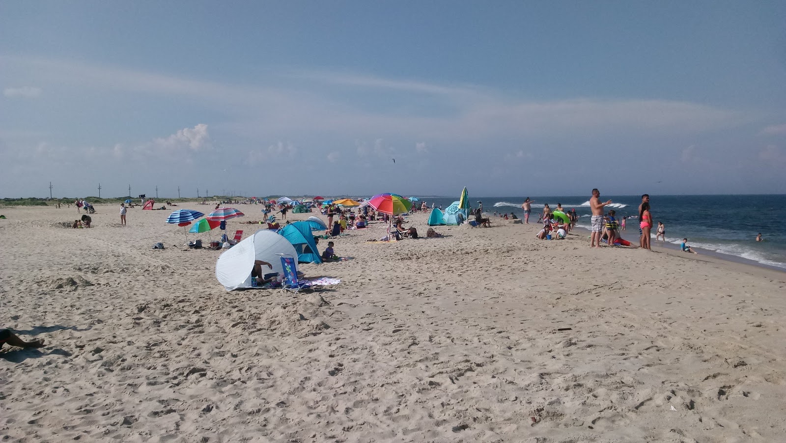 Foto di Sandy Hook Beach - luogo popolare tra gli intenditori del relax