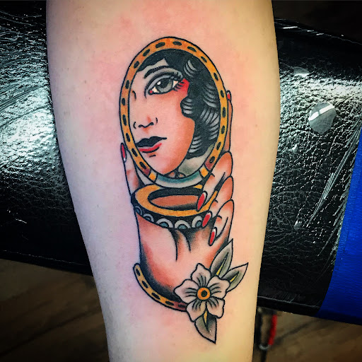 Explore small halloween tattoo ideas, creative tattoo ideas in Madera, available at Sea Wolf Tattoo
