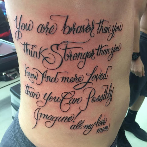 Explore saved by grace tattoo ideas, creative tattoo ideas in San Antonio, available at Nite Owl Tattoo Studio