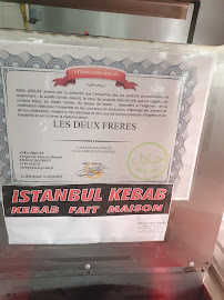 Menu du Istanbul Kebab garges à Garges-lès-Gonesse