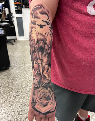 Explore tattoo ideas dogs, creative tattoo ideas in Sanford, available at Luv Ink