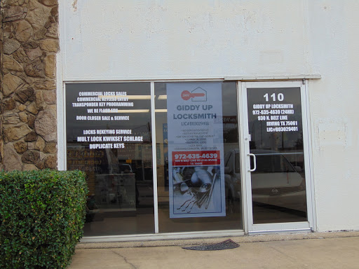 Locksmith «GiddyUp locksmith llc», reviews and photos, 930 N Belt Line Rd #110, Irving, TX 75061, USA