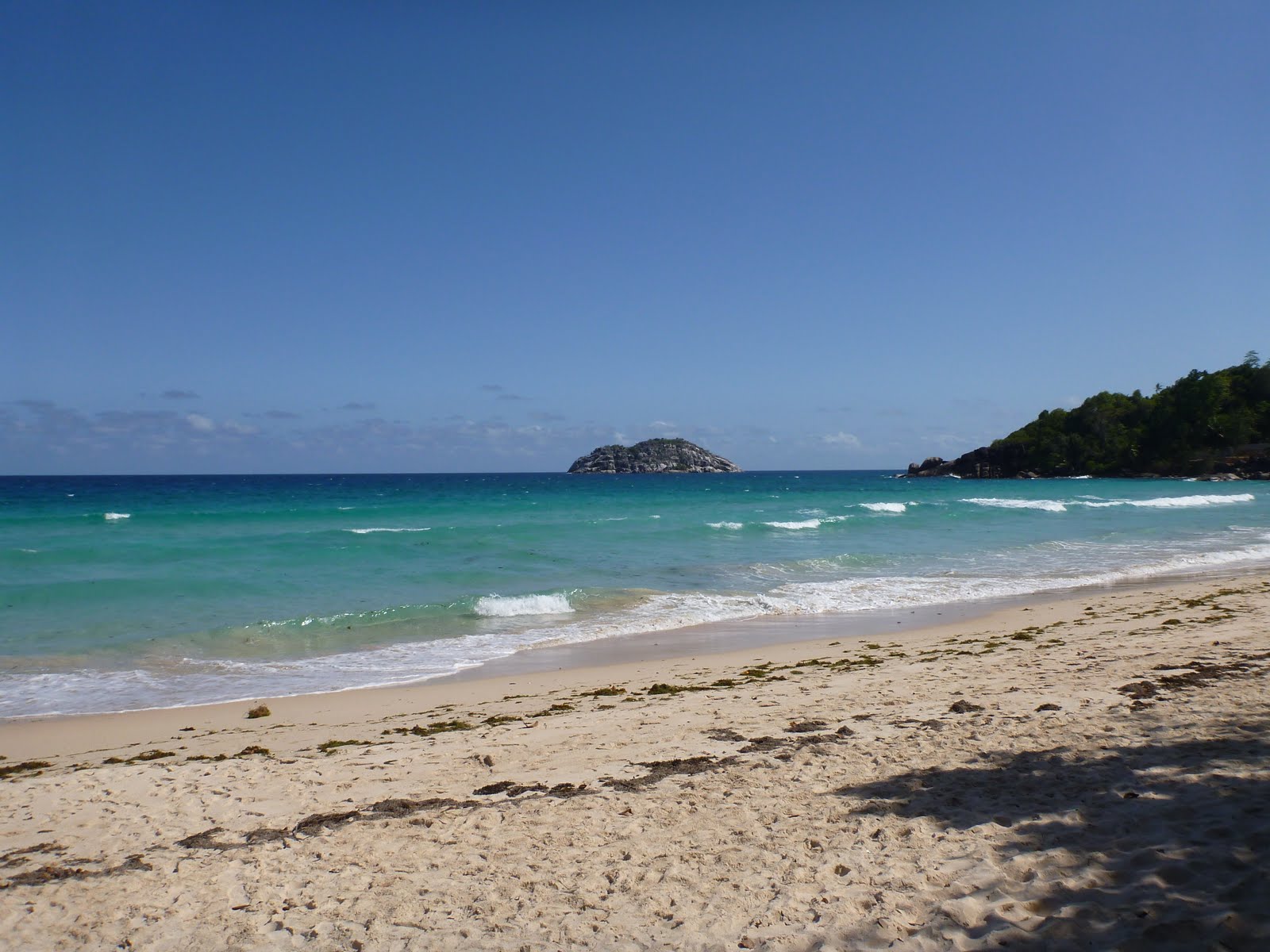 Fotografie cu Grand Anse Beach - locul popular printre cunoscătorii de relaxare