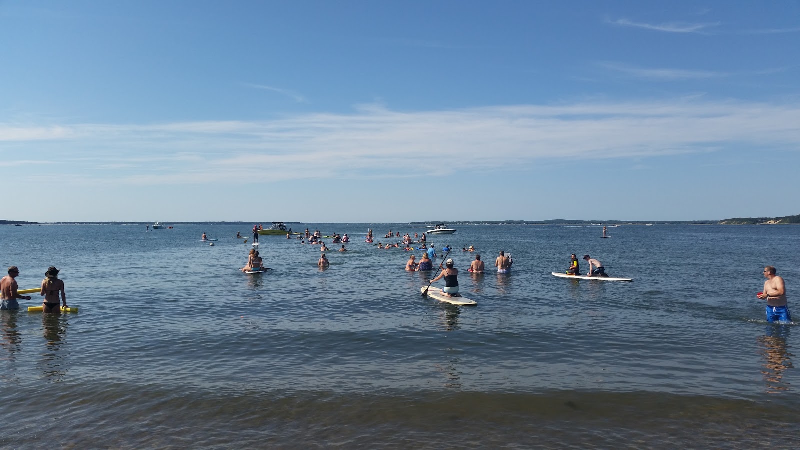 Foto di Foster Beach con parzialmente pulito livello di pulizia