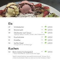 Bistro Sisters à Hanover menu