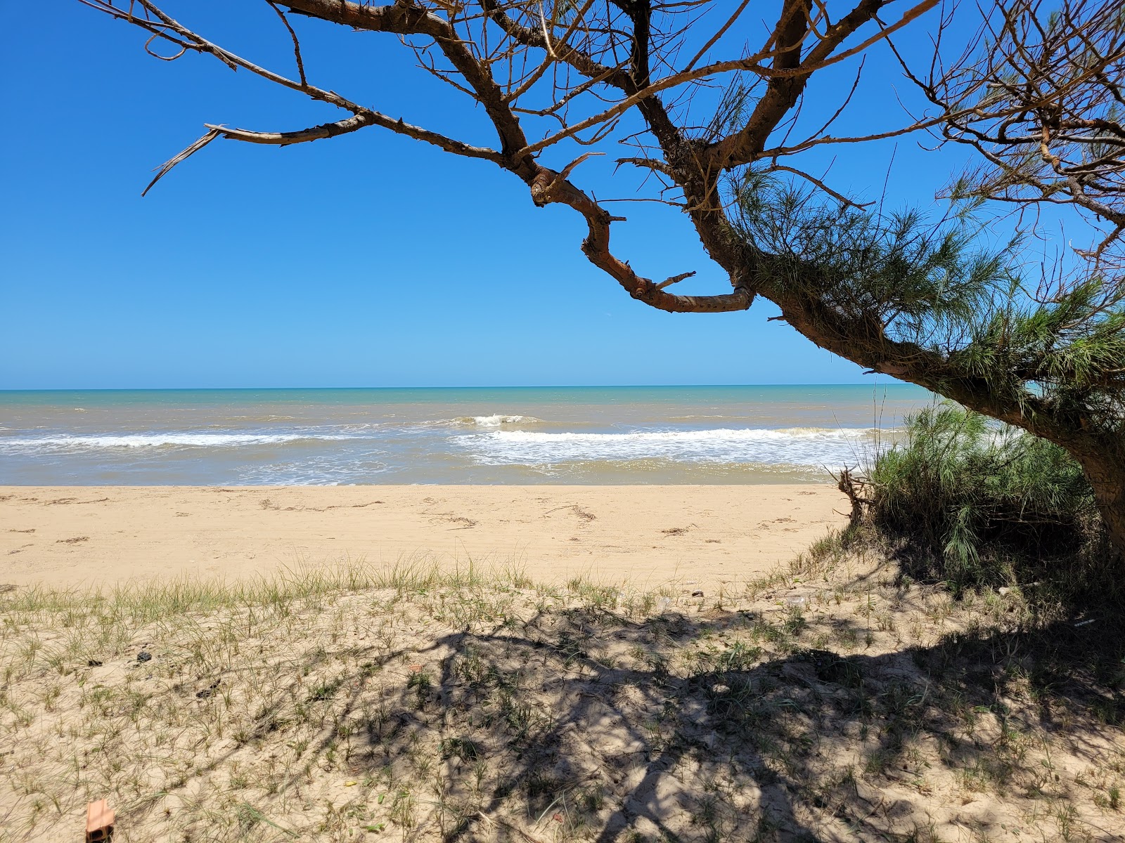 Foto di Praia Maria da Rosa con costa lunga e dritta