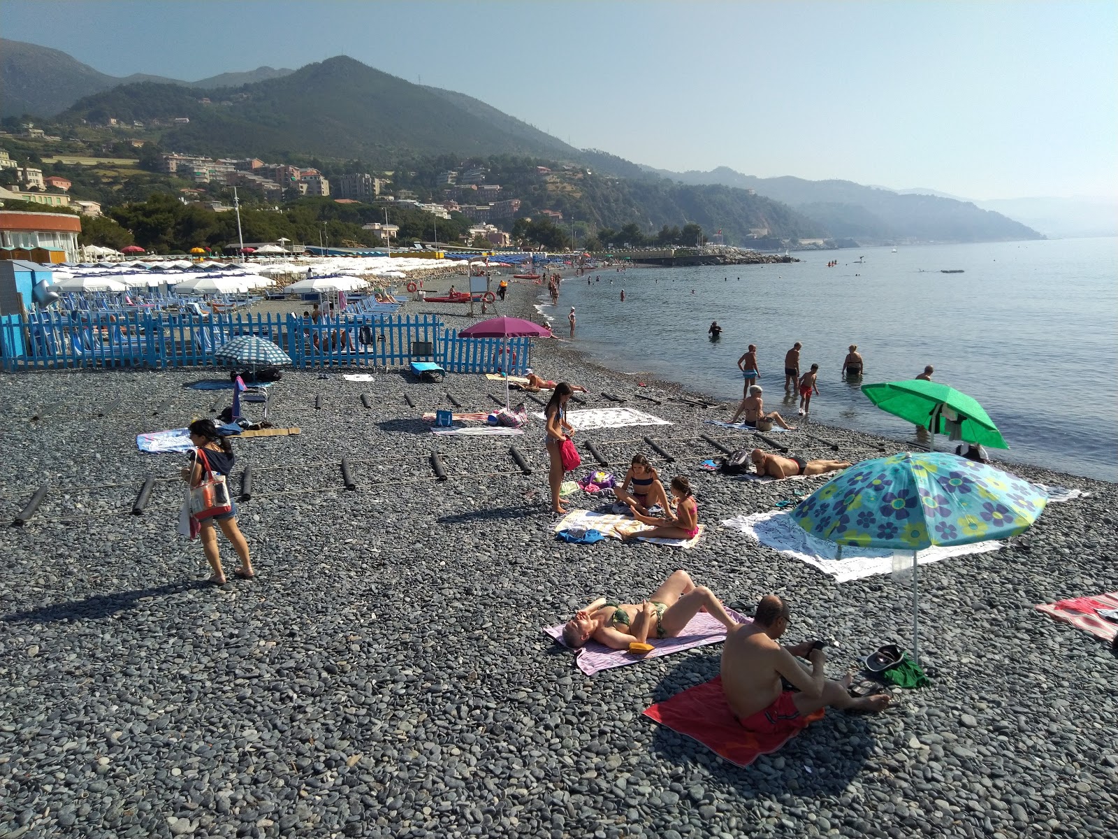 Foto van Spiaggia di Arenzano en de nederzetting