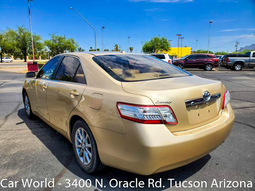 Used Car Dealer «Car World», reviews and photos, 3400 N Oracle Rd, Tucson, AZ 85705, USA