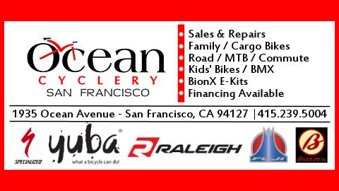 Bicycle Store «Ocean Cyclery», reviews and photos, 1935 Ocean Ave, San Francisco, CA 94127, USA