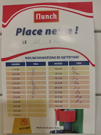 Menu / carte de Restaurant flunch Lorient à Lorient