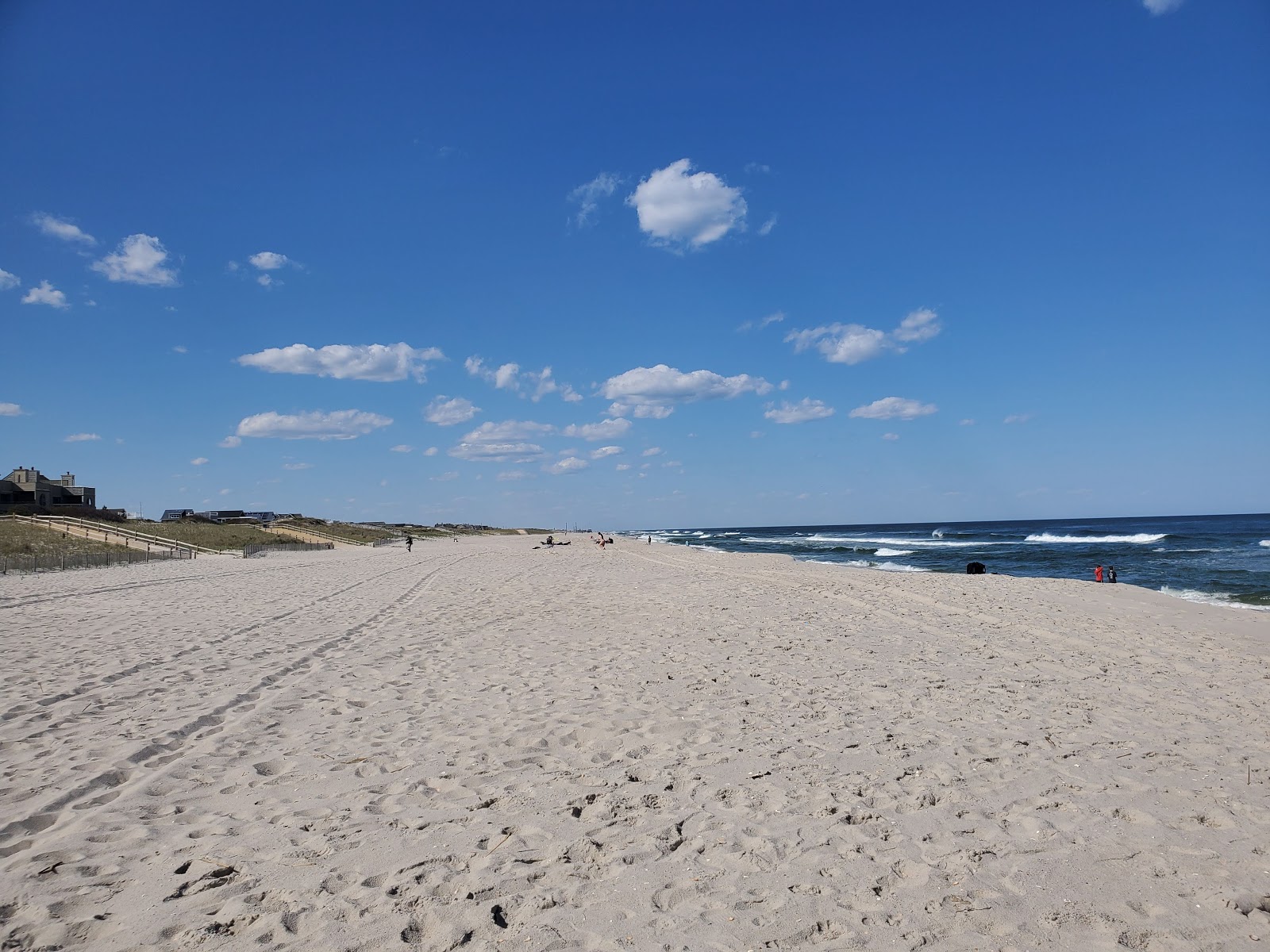 White Sands Beach的照片 带有长直海岸