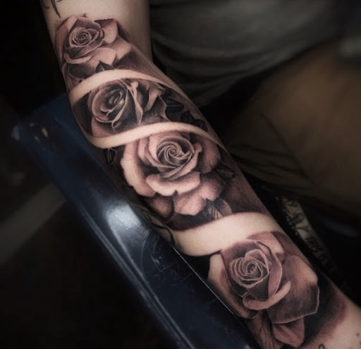 Explore buddhism tattoo ideas, creative tattoo ideas in Los Angeles, available at Surrender Inc. Tattoo