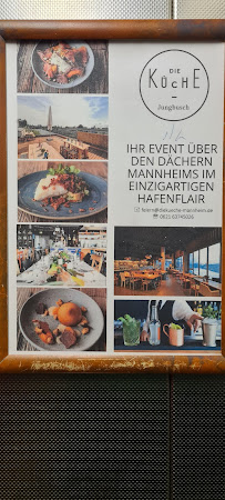 Carte du die Küche Jungbusch à Mannheim