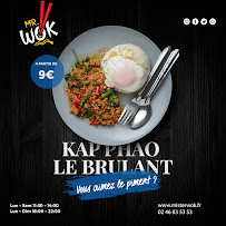 Restaurant thaï Mister WOK Thaï Street Food à Vernouillet - menu / carte