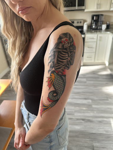 Explore small mountain tattoo ideas, creative tattoo ideas in Newport News, available at American Classic Tattoo