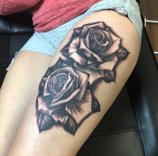 Explore juice wrld tattoo ideas 999, creative tattoo ideas in Apple Valley, available at Tried and True Tattoo Parlor