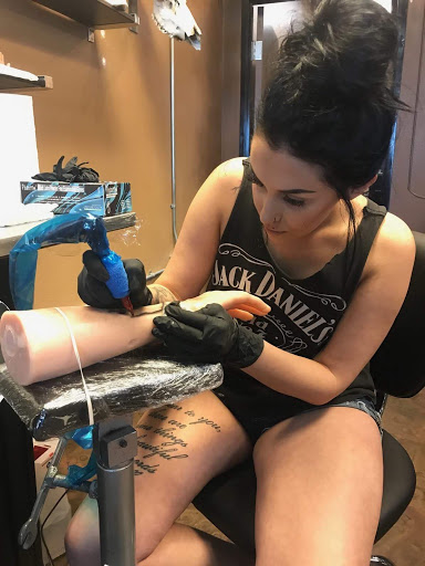 Explore stick poke tattoo ideas, creative tattoo ideas in Roscoe, available at Elevated Ink Tattoo