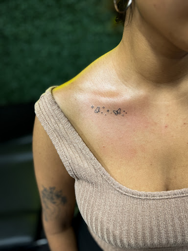 Explore dog tattoo ideas, creative tattoo ideas in Plano, available at Inked By Cory