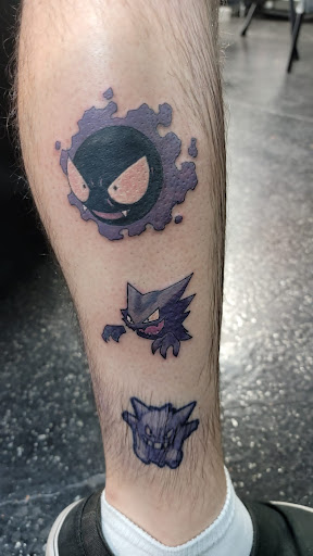 Explore tattoo on thigh ideas, creative tattoo ideas in San Antonio, available at Its Live Through This Tattoos, Supplies, & Piercings