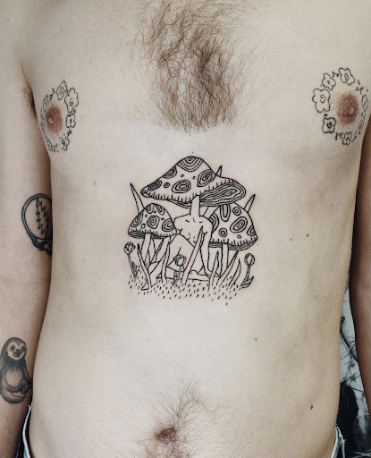 Explore flower tattoo ideas for females, creative tattoo ideas in Carefree, available at Lucid Arts - Design & Tattoo