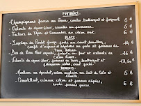 Menu / carte de Café du vieux Saint-Étienne à Saint-Étienne