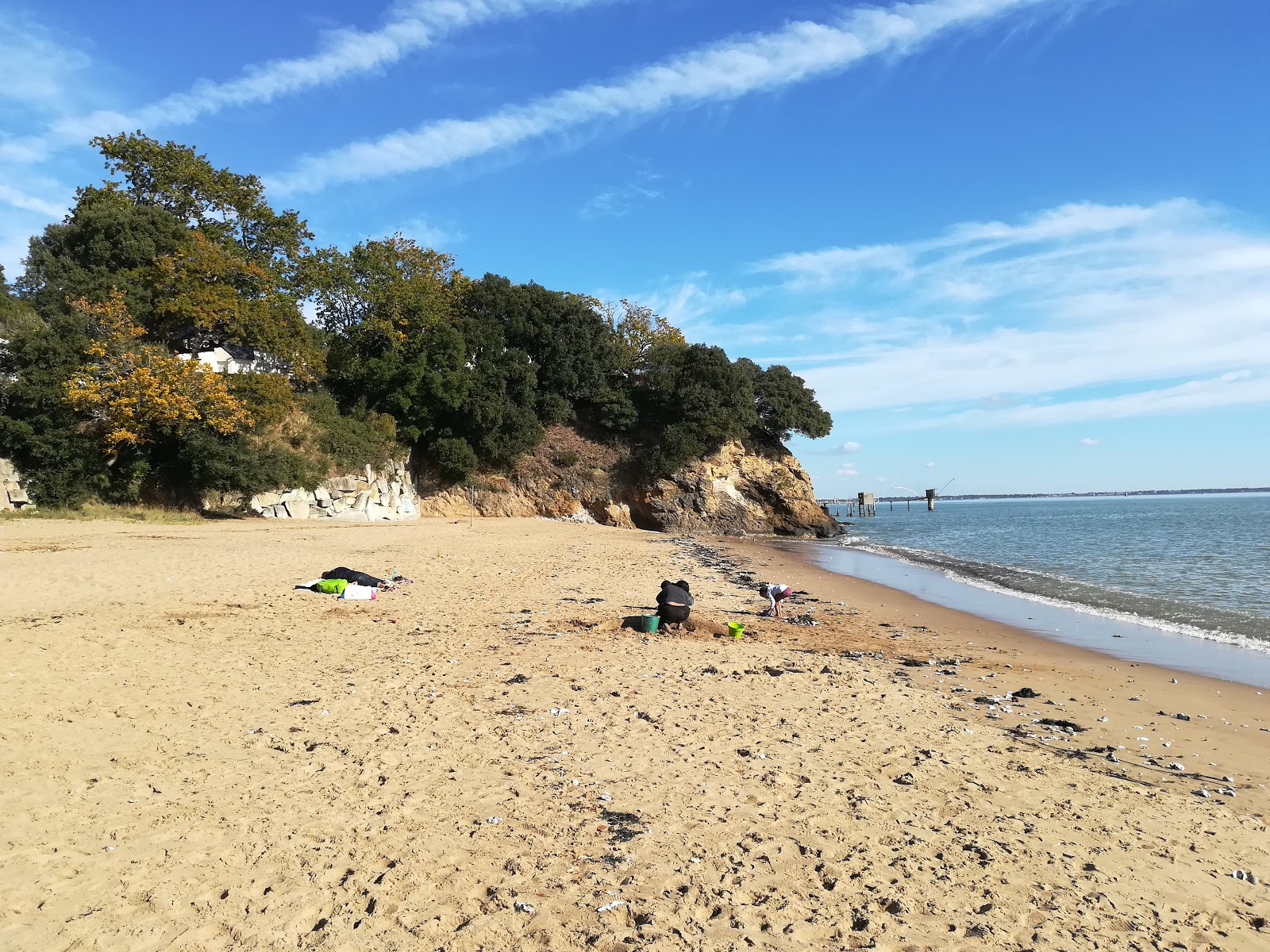 Zdjęcie Porce beach z przestronna plaża